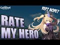 Rate my hero Episode 1 - Genshin Impact