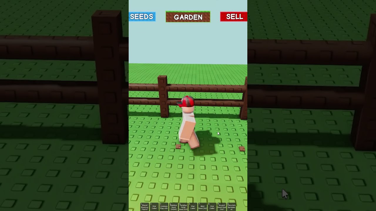 NEW FLING GLITCH IN GROW A GARDEN Roblox Gardening Growagarden Gag Fyp Funny Trending
