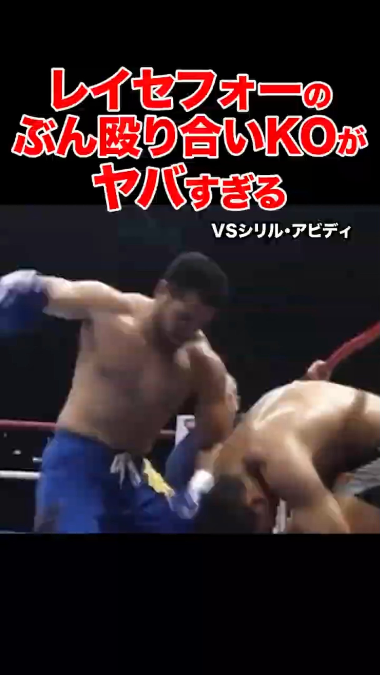 レイ・セフォーに挑んだ男たちの残酷な末路 #shorts #k1 #格闘技 #ko