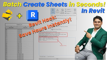 PyRevit Trick: Batch Create Sheets in Revit (Save Hours Instantly) | PyRevit Step-by-Step Tutorial