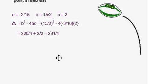 Vertex Problems in Quadratic Functions - Example 2