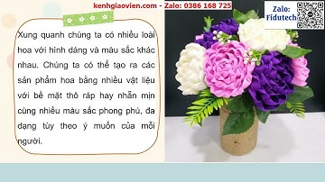 Giáo án powerpoint Bài 4: Sắc hoa quê hương | GA điện tử mỹ thuật 4 cánh diều