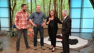 Why Are Rachael Ray and Regis Philbin Pitching a Tent?