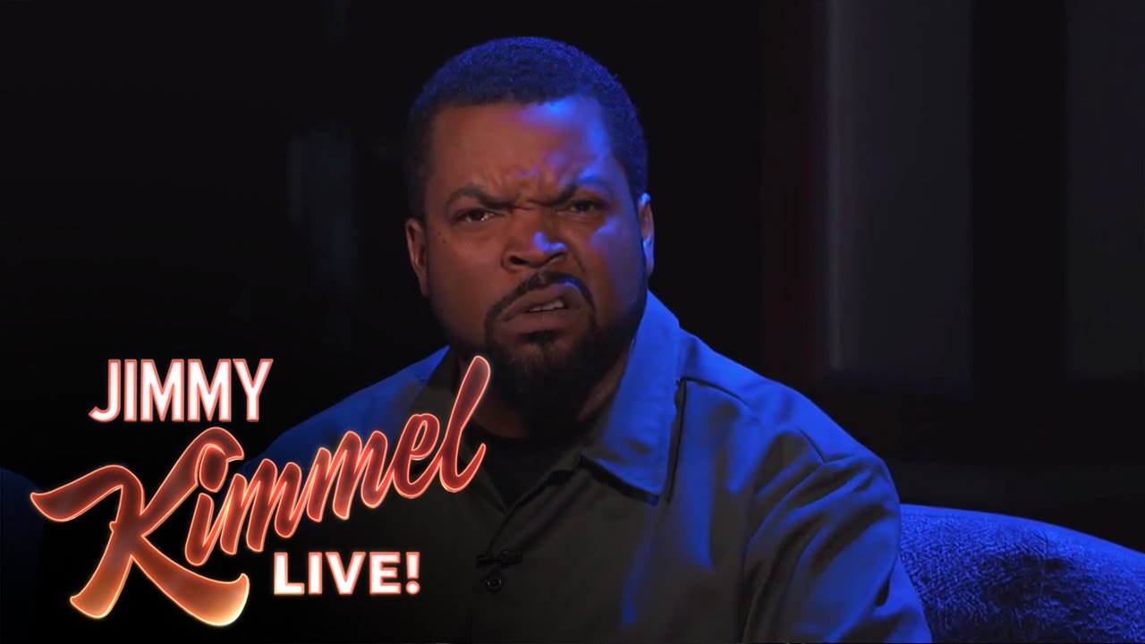 ice cube friday, funny video, talkshow, #kimmeljoke, ice cube it was a good...