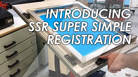 Super Simple Registration System Screen Printing Machine Overview