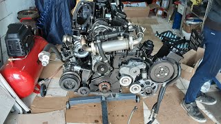 Remontage moteur, BMW 320d (Black lady) partie 4