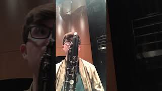 bass clarinet finally gets the melody