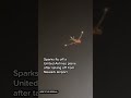 Sparks went flying off this United Airlines plane | LX News