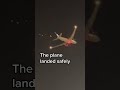Sparks went flying off this United Airlines plane | LX News