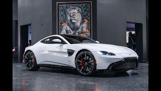 AML Special White Stone 2019 Aston Martin with a Oxide Red Interior Full Walkthrough!
