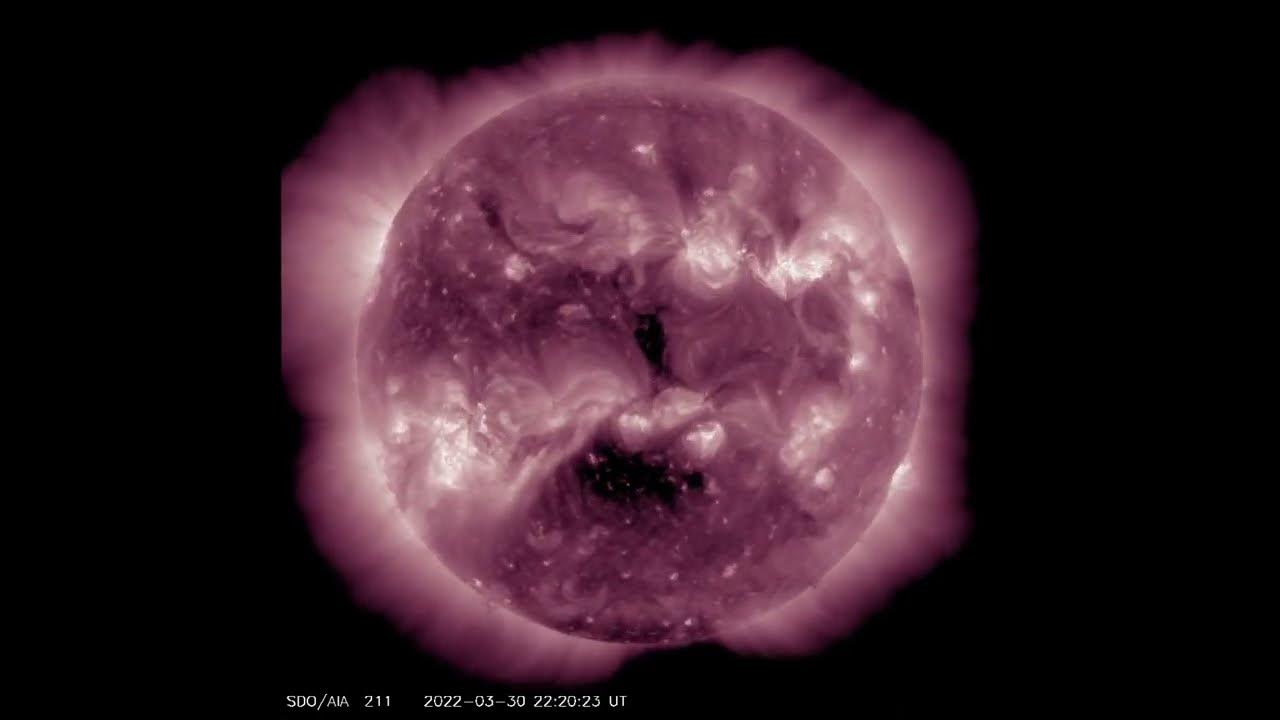 Major X1.3 solar flare on March 30, 2022 YouTube