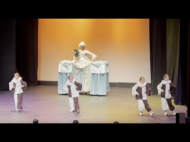 A viewing of Mother Ginger's performance from our 'A Nutcracker Masquerade' production as it moves from rehearsals in th