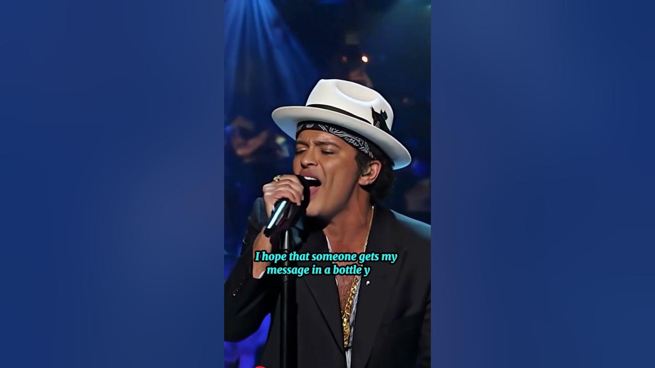 Message in a Bottle - Bruno Rars tribute to Sting #ibizanights Message in a Bottle - Bruno Rars tribute to Sting #ibizanights