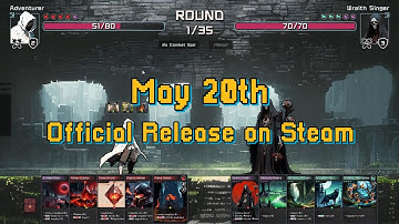 Finally! My 1st solo-dev indie game will official release on Steam! May 20th!