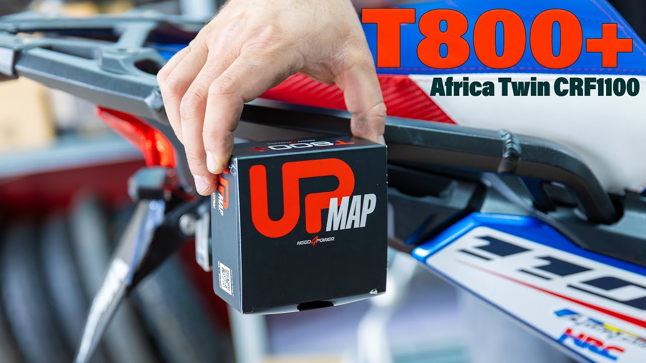 Unlock Your Honda Africa Twin’s True Power with UpMap T800+  👉 ECU Tuning Made Simple!