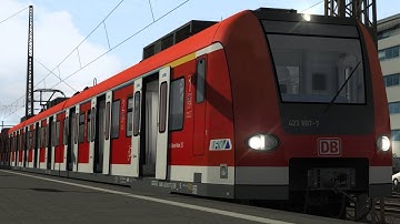 Train Simulator 2019: Frankfurt S-Bahn - DB BR423 - S5 Bad Homburg - Frankfurt Süd