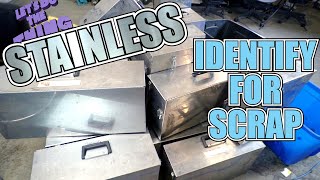 Scrapping Stainless Steel - Identification Tips 304 vs 316 - Scrap Metal Guide