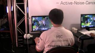 MC Playing League of Legends @ Assembly Summer 2012 ASUS ROG Starcraft 2 Tournament