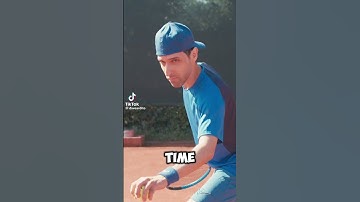 Why tenis players cut the racket