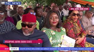 Akwa-Ibom Governor Inaugurates 3 Road Projects In Uyo by TVC News Nigeria 213 views 13 hours ago 2 minutes, 56 seconds