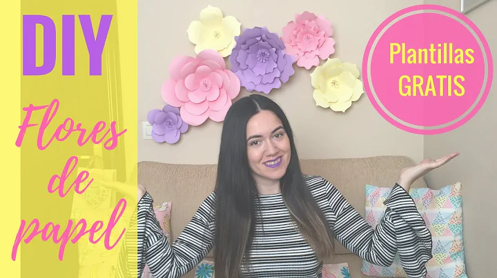 DIY  Cmo hacer flores de papel | Marta Garnica