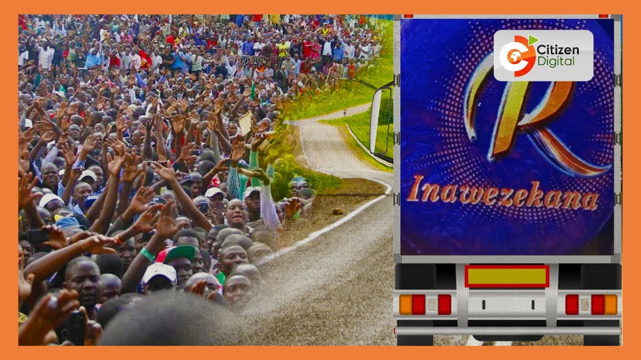 Presenters of the Royal Media Services channels Ramogi FM and TV meet