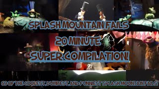 Splash Mountain Fails SUPER Compilation! 69 of the greatest Splash Mountain fails!