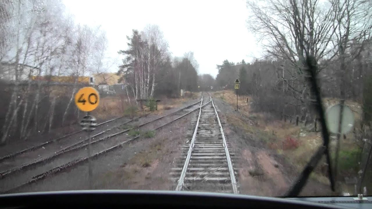 Ankommer till Oskarshamn med Itinotåg