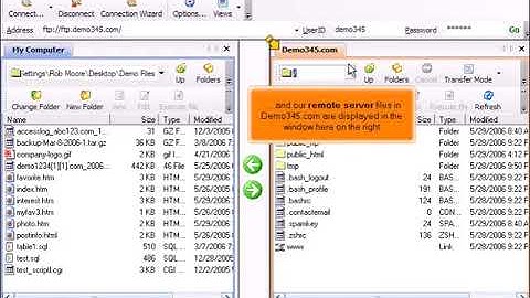 Uploading files using WS FTP