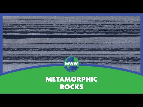 Video: Come si forma la roccia metamorfica non foliata?