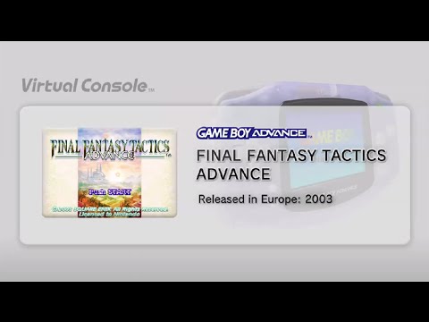 Video: Úžasná Final Fantasy Tactics Advance Zasáhla Tento Týden Virtuální Konzoli Wii U