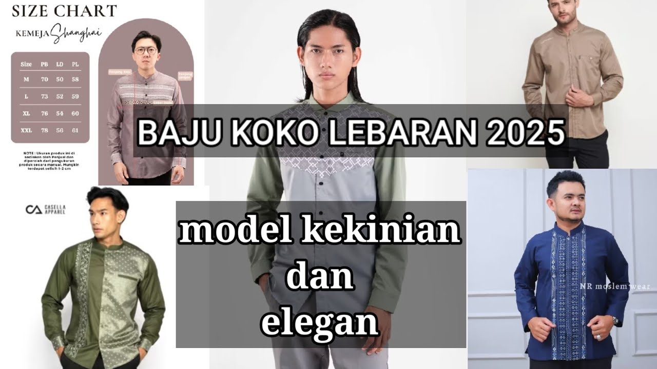 10 REKOMENÐASI BAJU KOKO PRIA DI SHOPEE