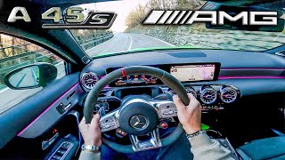 2020 Mercedes AMG A45 S Stage 2 (497 hp) - POV Drive on ROAD