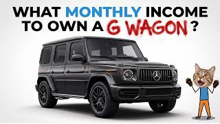 The Real Monthly Income Needed for a G-Wagon (Most People Get This Wrong)