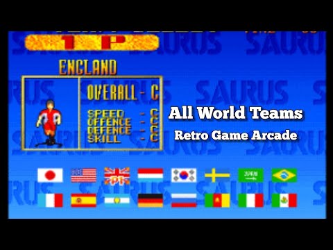 Pleasure Goal/Futsal 5 on 5 Mini Soccer. Arcade (1996). Gameplay All World Teams.