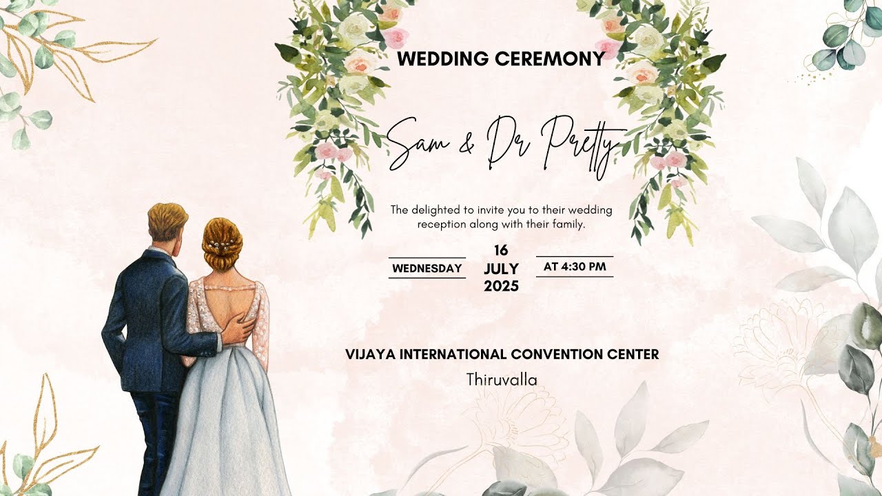 SAM 💕 DR.PRETTY  || WEDDING CEREMONY