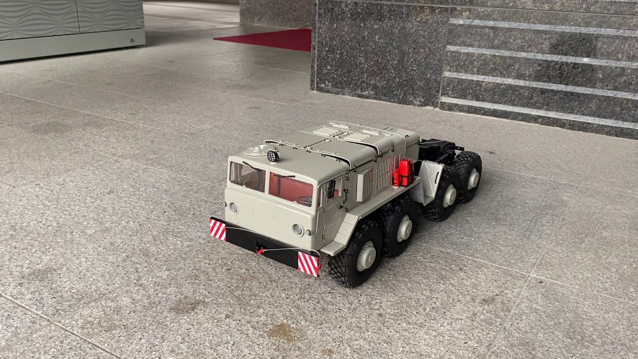 Cross rc 1/12 Rc Bc8 8x8 Maz537 Mammoth Test After Upgrading The Engine Sound Volum