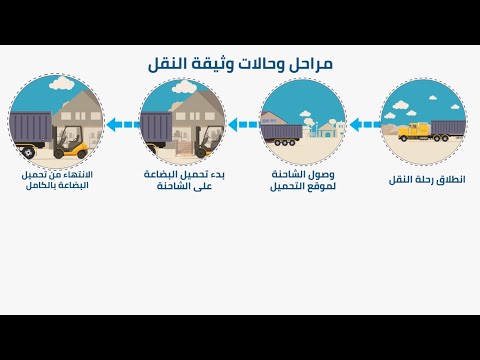 مراحل وحالات وثيقة النقل