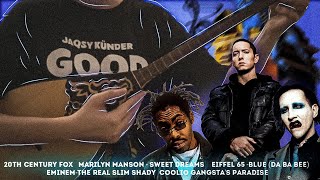 Популярные Мелодии На Домбре / Eminem, Marilyn Manson,Eiffel 56,20Th Century Fox ,Coolio