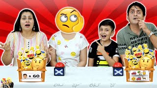 EMOJI CHALLENGE 1 | Family Challenge | Mom vs Dad | Aayu and Pihu Show screenshot 3