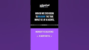 Measuring ROI of AI Agents…? | Salesforce VS Microsoft #aiagents