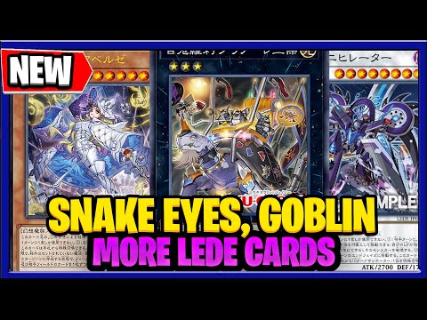 New Yugioh Snakes eyes, Goblin, Legacy of Destruction New Cards 2024