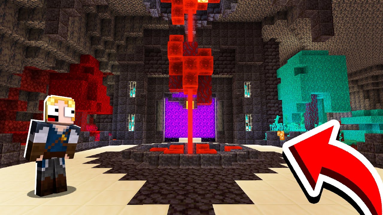 CASTELO no NETHER!.  - Forever Mapa 3 #122