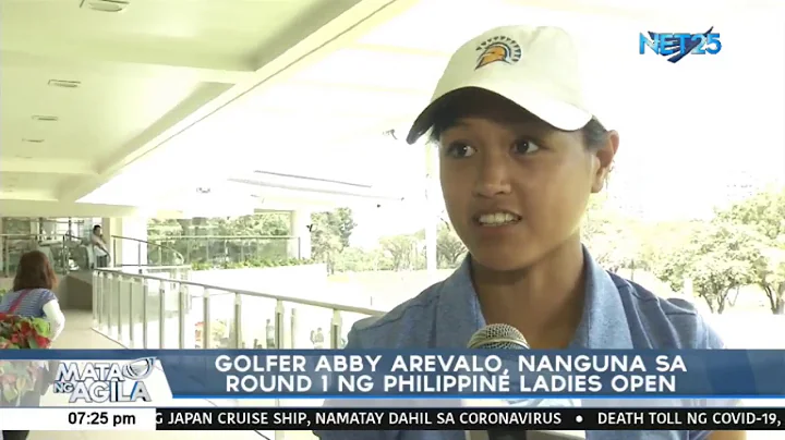 Golfer Abby Arevalo, nanguna sa Round 1 ng PHL Lad...