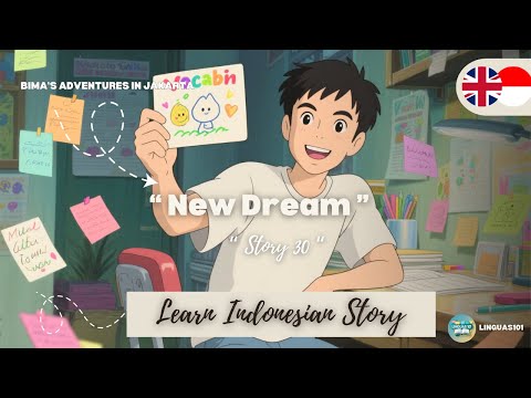 Mimpi Baru — Belajar Bahasa Indonesia Melalui Cerita | Bahasa Indonesia untuk Pemula (A1–A2)