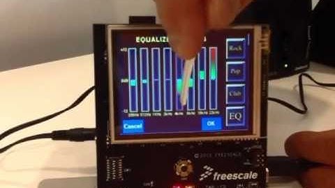 Kinetis K70 + MQX + eGUI