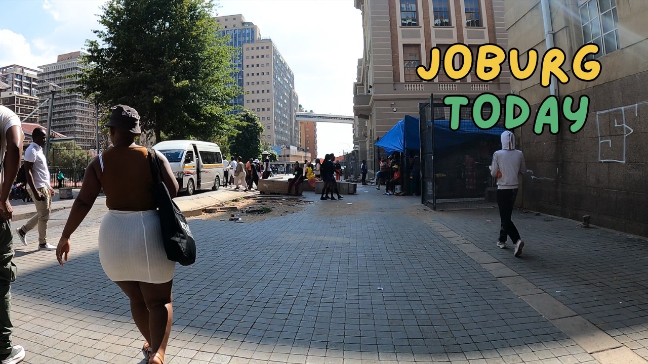 Joburg CBD Late Afternoon | Real Downtown Chaos Today
