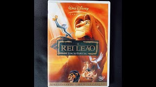 Opening To O Rei Leão Edição Especial Brazilian Dvd 2003, Both Discs, English Version
