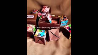 Popup cube box | Birthday gift ideas | Gift ideas | Gift for birthday |easy crafts|diycrafts|diygift