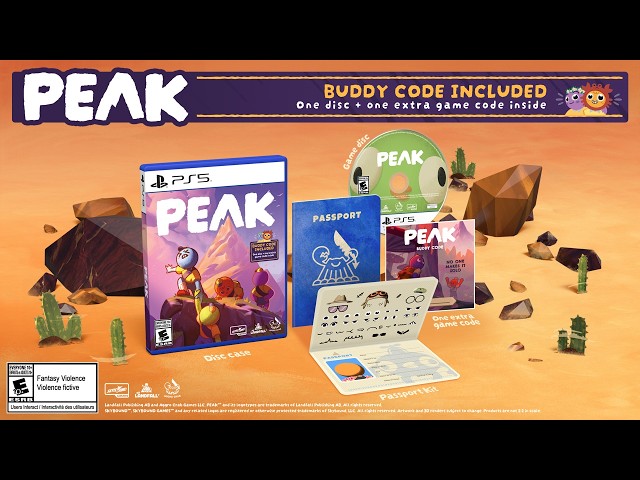 PEAK is coming to PS5 Physical Edition | Teaser Trailer - YouTube